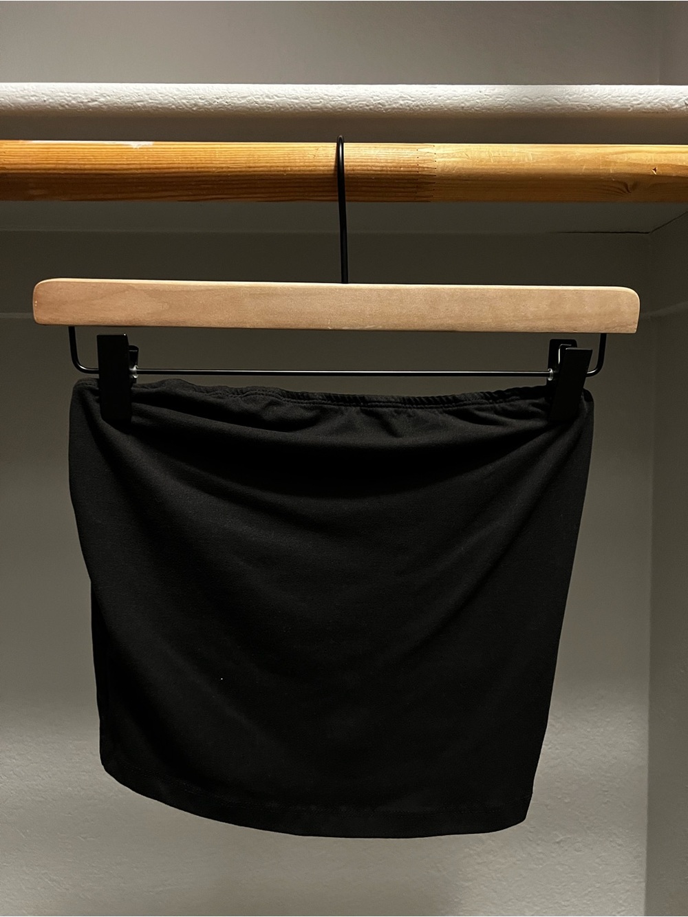 Classic Black Stretch Tube Top